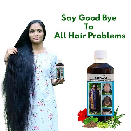 Neelambari Ayurvedic Adivasi Neelambari Herbal Hair OilMade by Pure Adivasi Ayurvedic Herbs