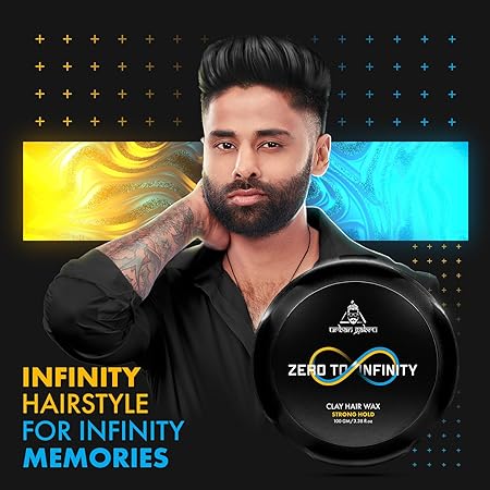 UrbanGabru Clay Hair Wax, Zero to Infinity- Strong Hold