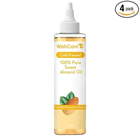 WishCare Pure Cold Pressed Sweet Almond Oil