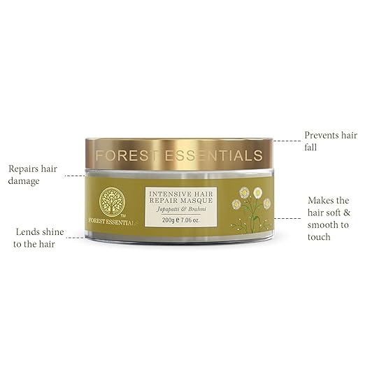 Forest Essentials Intensive Hair Repair Masque Japapatti & Brahmi