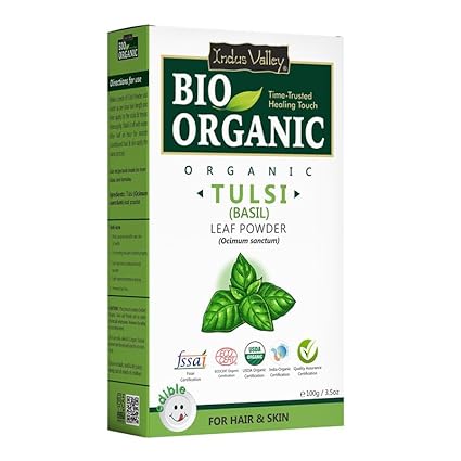 Indus Valley 100% Organic Tulsi Powder