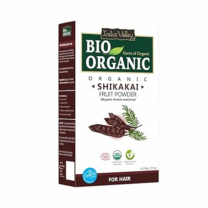 Indus Valley Organic Shikakai Powder Acacia Concinna For Hair Care