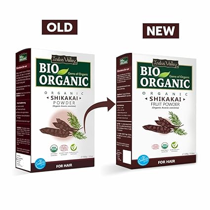Indus Valley Organic Shikakai Powder Acacia Concinna For Hair Care