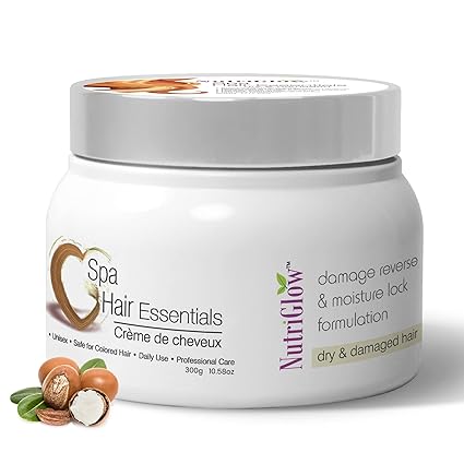 Nutriglow Hair Spa Cream With Damage Reverse & Moisture Lock Formulation For Dry & Damaged Hair