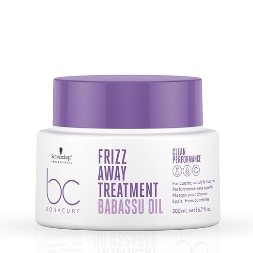 Schwarzkopf Professional Bonacure Frizz Away Treatment With Babassu Oil
