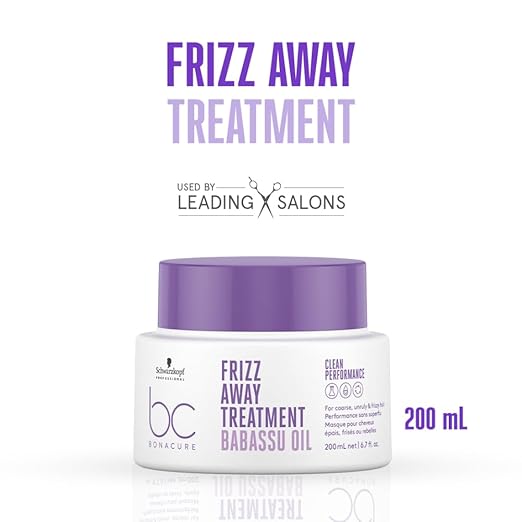 Schwarzkopf Professional Bonacure Frizz Away Treatment With Babassu Oil