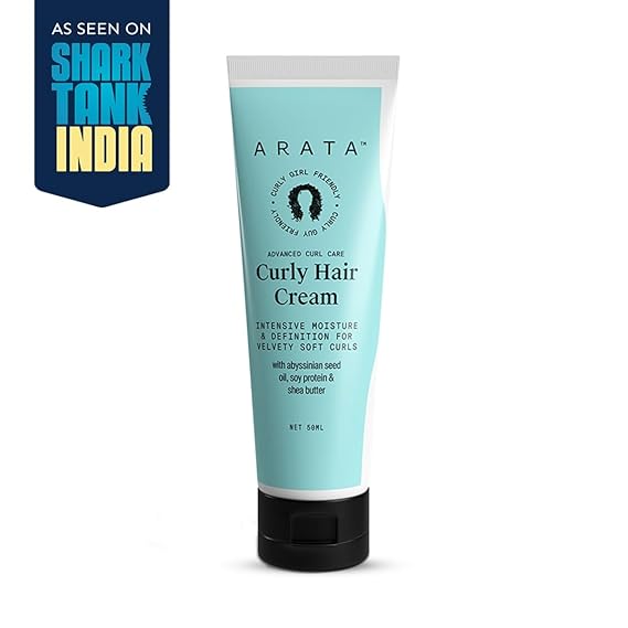Arata Advanced Curl Care Curly Hair Cream For Velvety Soft Curls