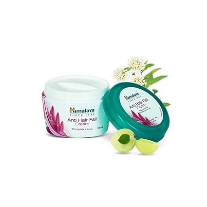 Himalaya Anti-Hair Fall Cream Reduces Hair Fall & Improves Hair Conditioning With Bhringraja & Amla For Women & Men