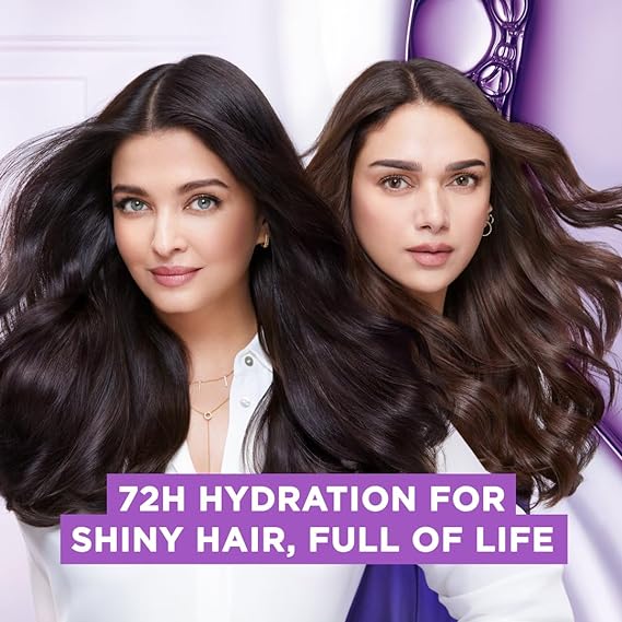 Loreal Paris Filling Night Cream, Leave In Hair Cream with Hyaluronic Acid, For Dry & Dehydrated Hair Hyaluron Moisture 72H Hydra