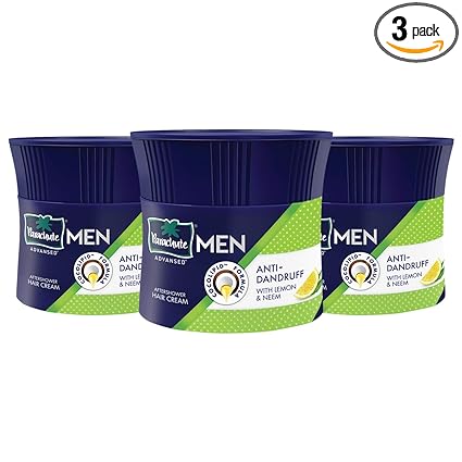 Parachute Advansed Men Hair Cream, Anti-Dandruff,  Pack of 3
