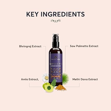 Avimee Herbal Hairtone PV 1 Scalp Spray Natural DHT Blocker