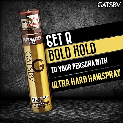 Gatsby Set & Keep Hair Spray Ultra Hard