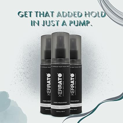 KERRATO HAIR FIBRES Unisex Water Resistant Locking Spray Suitable For All Hair Building Fibers