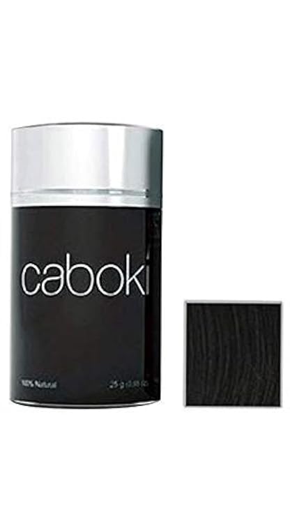 Rayon Caboki Hair Building Fiber is Absolutely Natural & Unnoticeable | Black