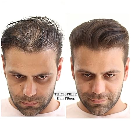 THICK FIBER Hair Building Fibers For Men & Women | Dark Brown