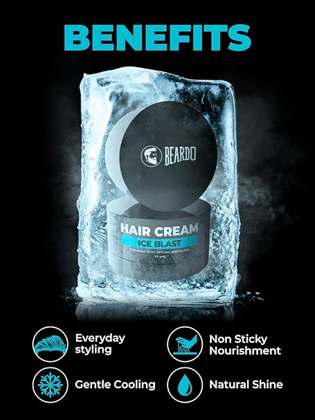 Beardo Ice Blast Hair Cream Hair Cream