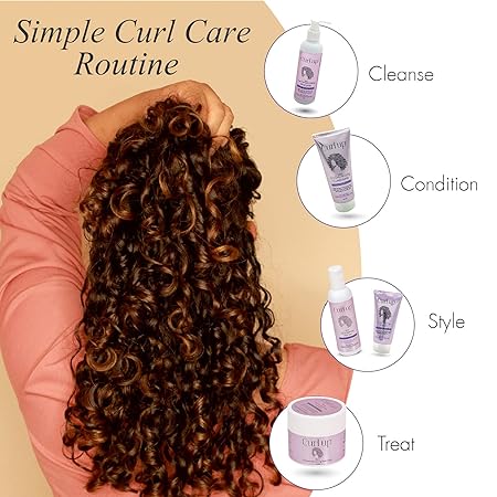 Curl Up Ultra Defining Hair Gel Strong Hold Flaxseed Hair Gel For Dry Frizzy, Wavy & Curly Hair