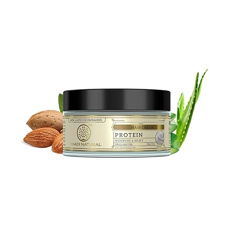 Khadi Natural Protein Hair Cream for Soft & Shiny Hair Cream for Silky Hair