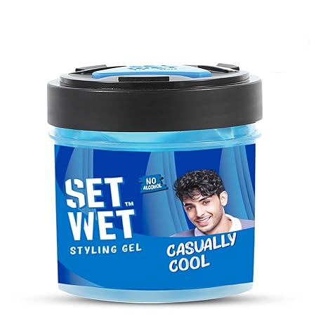 Set Wet Styling Hair Gel for Men Casually Cool