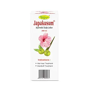 Biogreen Healthcare Japakusum Ayurvedic Scalp Lotion For Hair