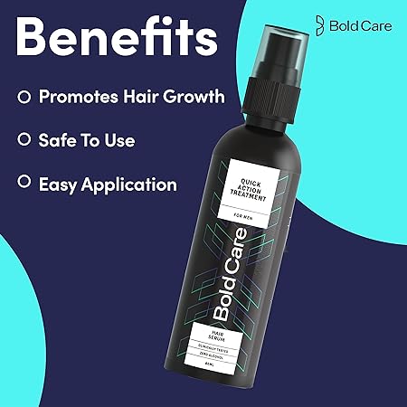 Bold Care Mino-dil Hair Serum - 5% Topical Solution