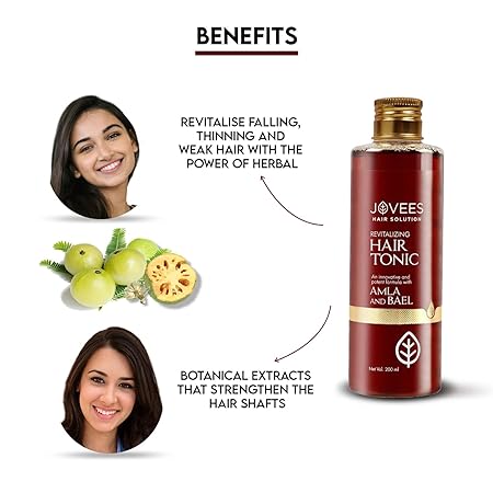 Jovees Herbal Revitalising Amla & Bael Hair Tonic
