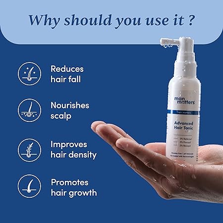 Man Matters Hairfall Solution with Advanced Hair Tonic for Men