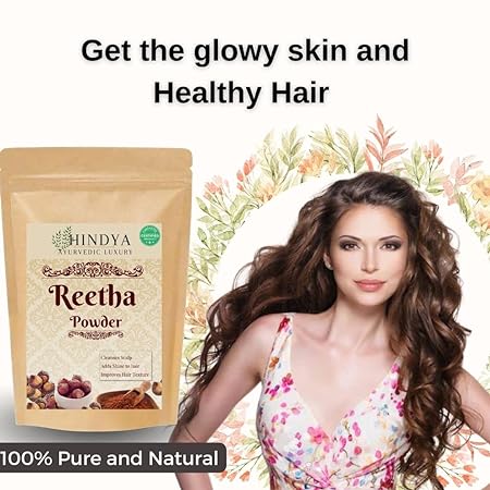 Hindya Ayurvedic Luxury Reetha Powder For All Type Of Hair
