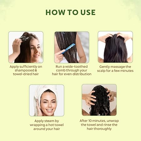 INDUS VALLEY 100% Organic Deep Nourishing Hair Ultima Spa For Dull and Damage Hair Treatment