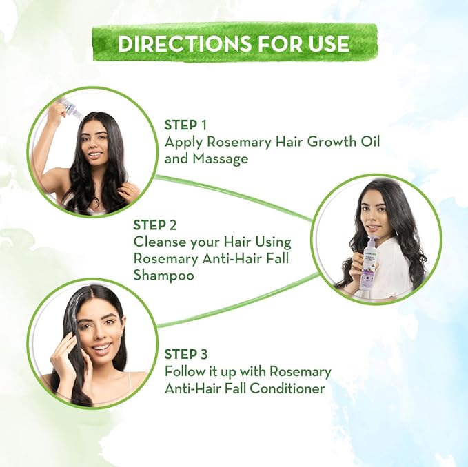 Mamaearth Rosemary Hair Fall Control Kit