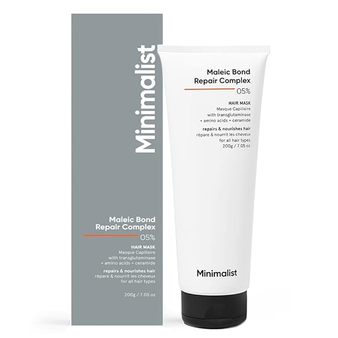 Minimalist Hair Mask For Repairing Dry, Damaged & Dull Hair For Women & Men