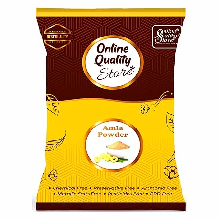 Online Quality Store Amla powder Organic Amla Indian Gooseberry Powder for Hair & Skin