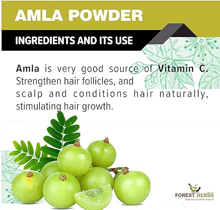 The Forest Herbs Natural Care From Nature Amla Indian Gooseberry Powder