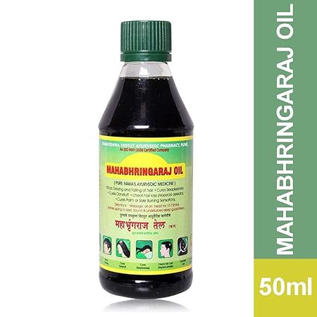 Mahabhringaraj Hair Oil for Hair Growth & Hair Fall Control Soft