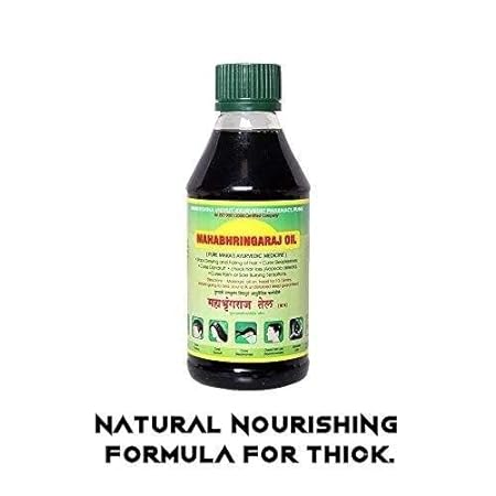 Mahabhringraj Oil Scalp Massaging Oil Ramakrishna Pharma Brand Ayurvedic Medicine