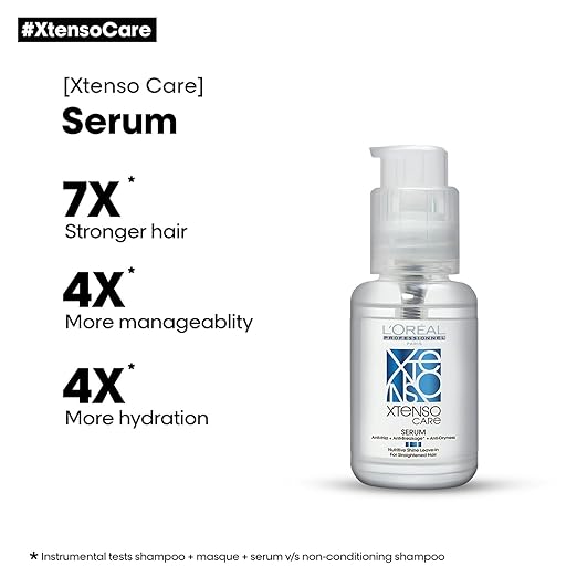 Loreal Professionnel Xtenso Care Serum For Straightened Hair Hair Shine Serum