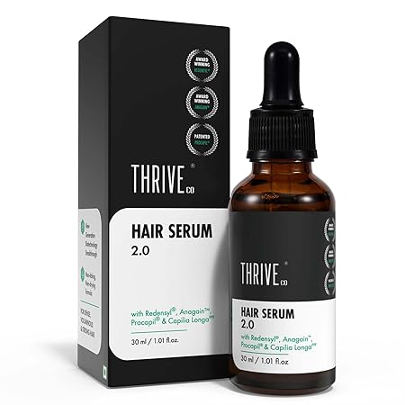 ThriveCo Hair Growth Serum 2.0, With Effective Redensyl, Anagain & Procapil