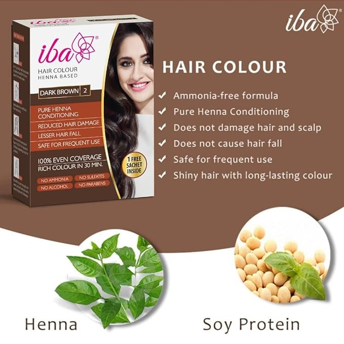 Iba Hair Colour - Dark Brown