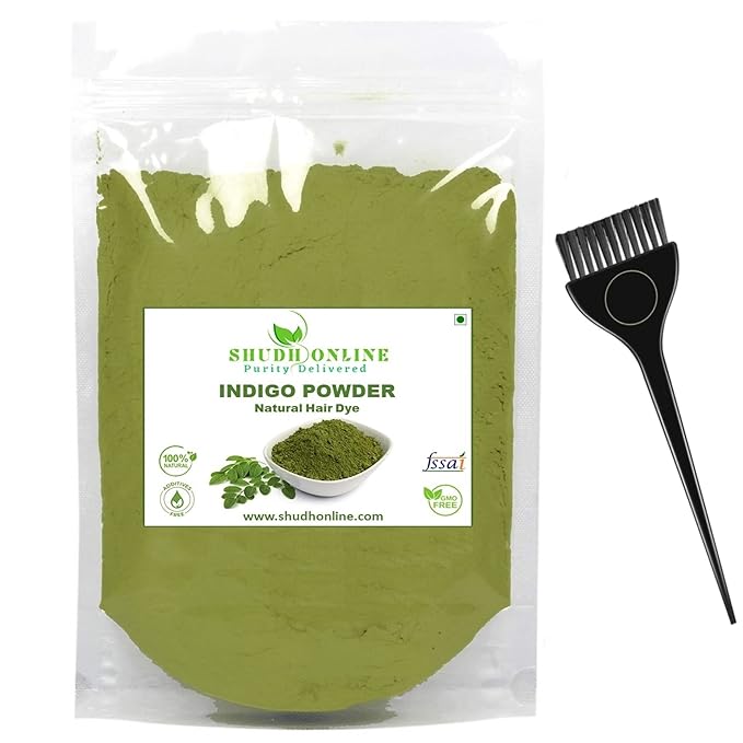 Shudh Online Indigo Powder Organic for Hair Black Colour