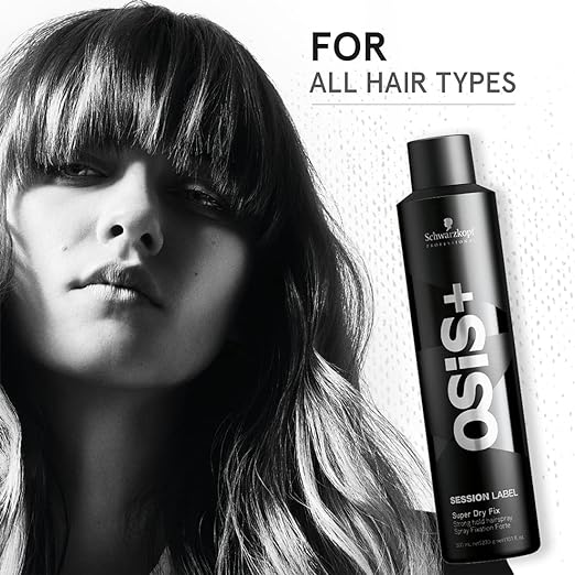 Schwarzkopf Professional Session Label Dry Firm Hold Hair Spray No.3