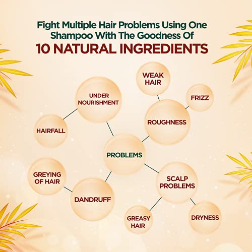 Dabur Vatika Ayurvedic Shampoo Damage Therapy No Parabens