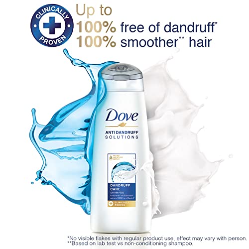 Dove | Anti-Dandruff Shampoo | for Smooth or Frizz-Free Hair | Prevents Dandruff & Dry Scalp | Mild Daily Shampoo | for Men & Women
