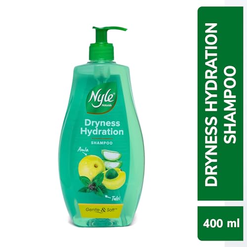 Nyle Naturals Dryness Hydration Shampoo For Dry & Frizz Free Hair Gentle & Soft Shampoo For Men & Women
