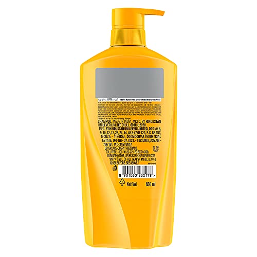 Sunsilk Nourishing Soft & Smooth | Shampoo | For Shiny | Soft & Smooth Hair | with Egg Protein | Almond Oil & Vitamin C