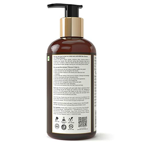 WOW Skin Science Miracle 10 In 1 No Parabens & Sulphate Shampoo
