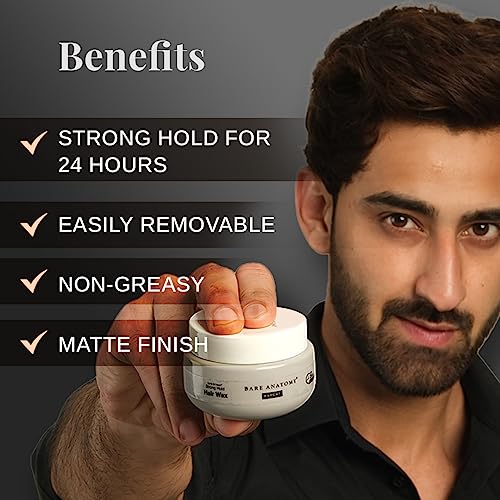 Bare Anatomy Expert 24 Hours Strong Hold Hair Wax For Men