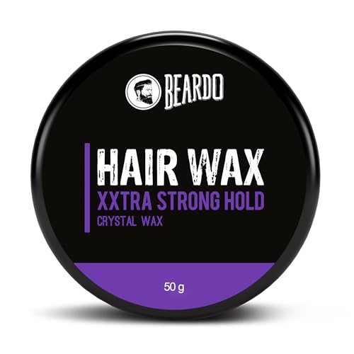 Beardo Xxtra Stronghold Hair Wax Crystal Hair Wax for Men