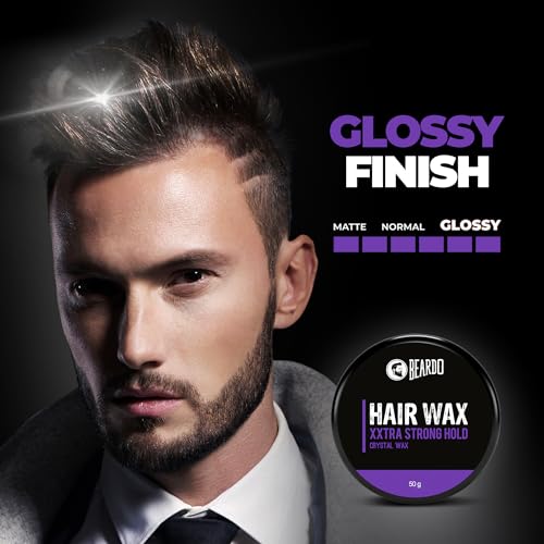 Beardo Xxtra Stronghold Hair Wax Crystal Hair Wax for Men