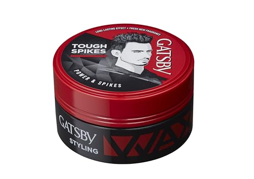 Gatsby Hair Styling Wax Power & Spikes For Tough & Spiky Hairstyle Hair Wax For Men