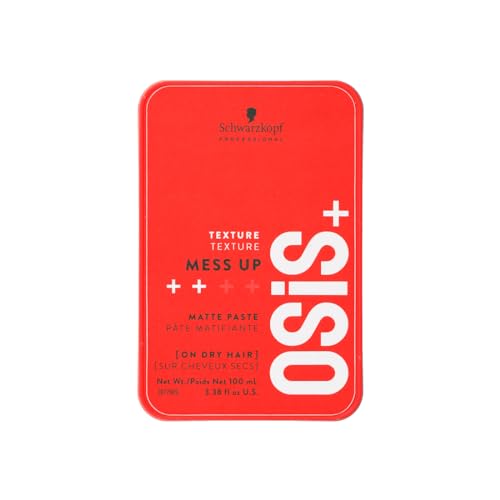 Schwarzkopf Professional OSiS+ Mess Up Hair Styling Matte Paste
